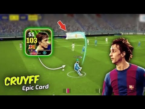 Video thumbnail for Epic Johan CruyFF🥶 - Best SS card in Efootball Pes?👑😳🤯