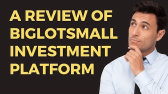 Video thumbnail for A review of Biglotsmall investment Platform (Watch before investing) #biglotsmall #biglots #hyip