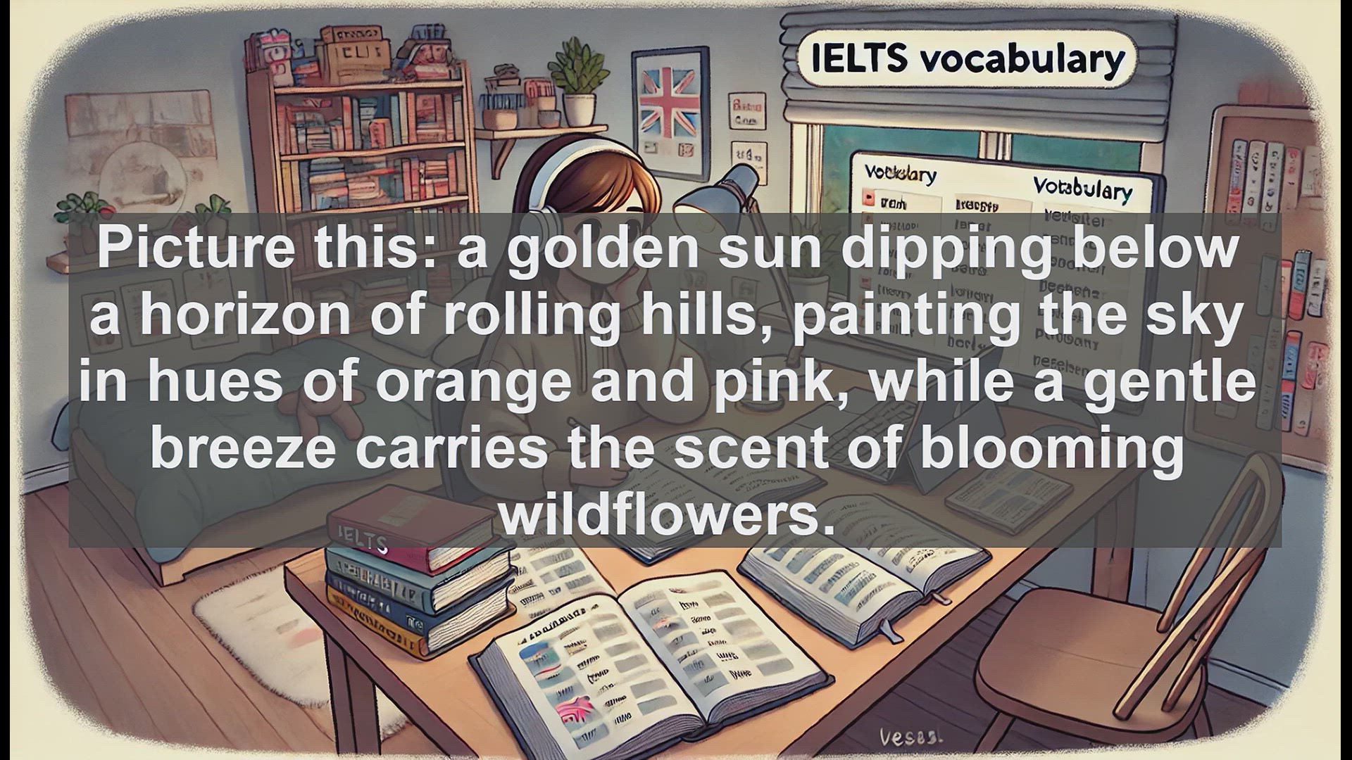 'Video thumbnail for 5000 Must Know IELTS 8.0 Vocabulary - Boost Your IELTS Score with Powerful Imagery'