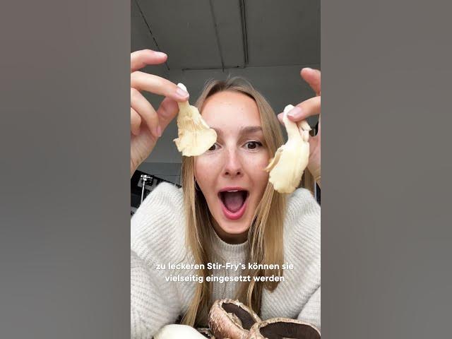 'Video thumbnail for Pilze als Fleischersatz im #Veganuary! #shorts'