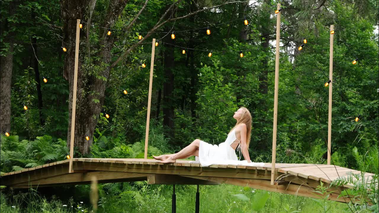 Video thumbnail for hannahleeduggan: homestead fairytale: building a wooden bridge, cabin repair, and flying lessons