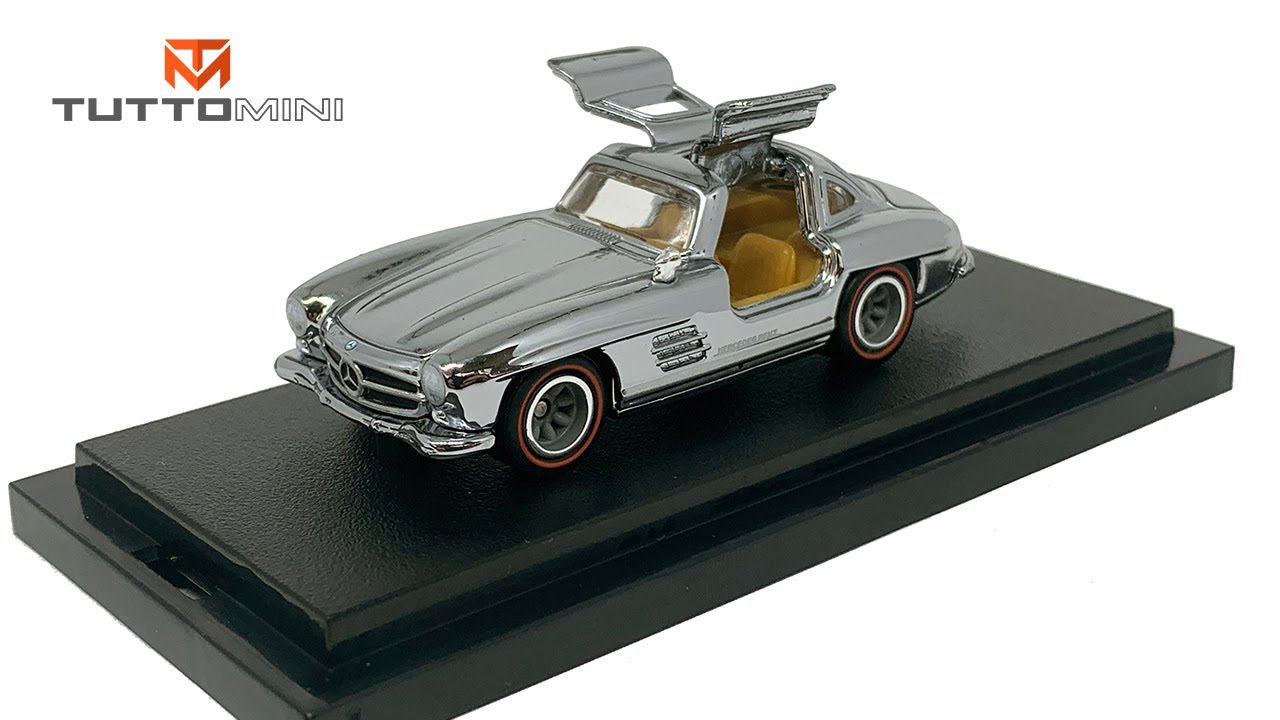 Video thumbnail for Hot Wheels Special Edition Mercedes Benz 300 SL Gullwing