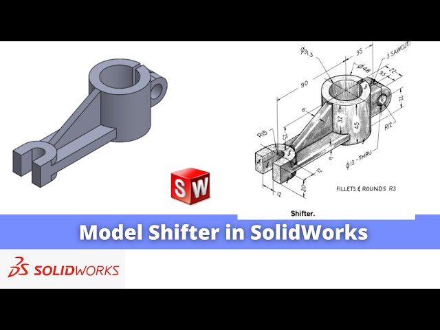 Video thumbnail for Model Shifter in SolidWorks | SolidWorks Tutorial | SolidWorks Part Modeling |