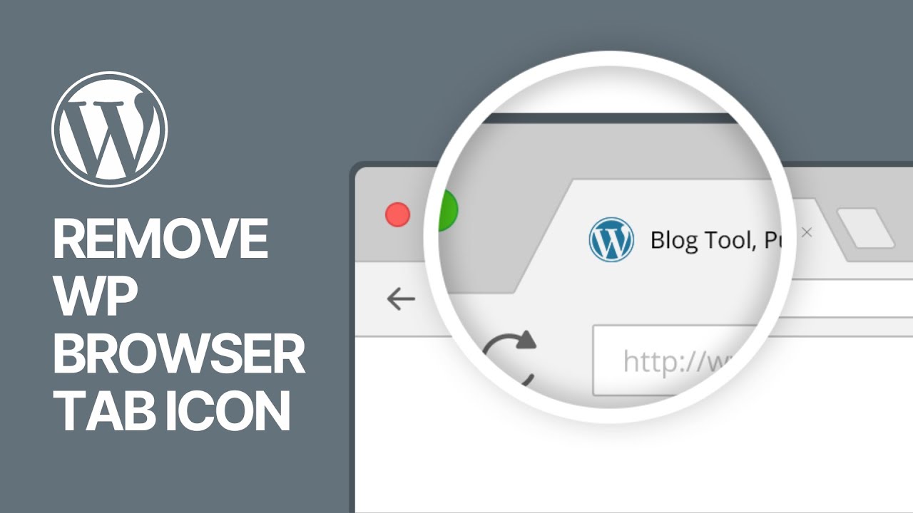 'Video thumbnail for How to Remove WordPress Icon from Browser Tab_ Easy Tutorial'
