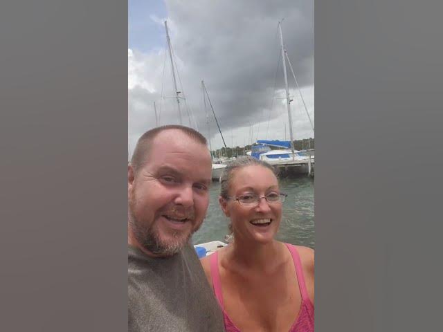 Video thumbnail for Had a little lunch, getting to the boat before the storm. #svaguaazul #dominicanrepublic #island