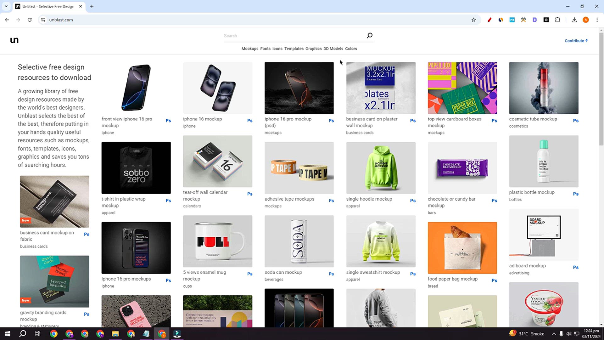 'Video thumbnail for 1000+ Free Assets Using this website Unblast'