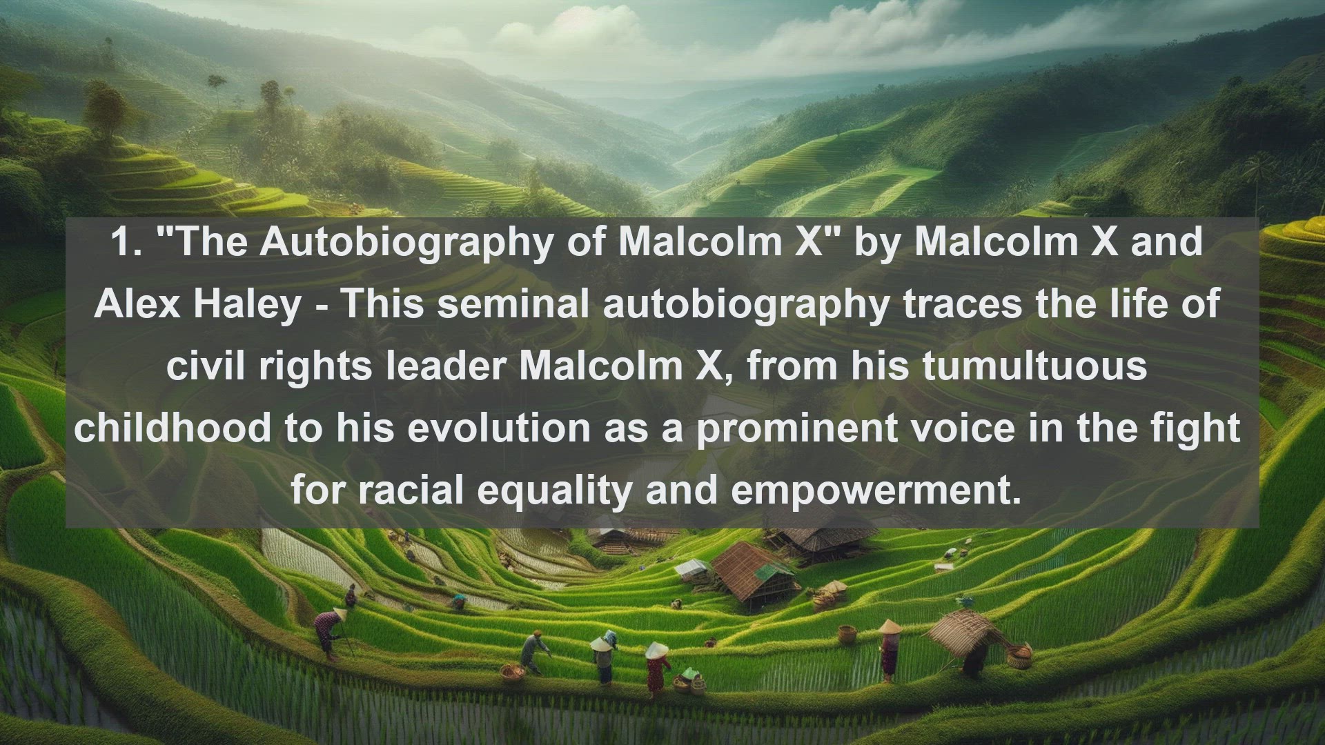 'Video thumbnail for Top 10 American Civil Rights Literature'