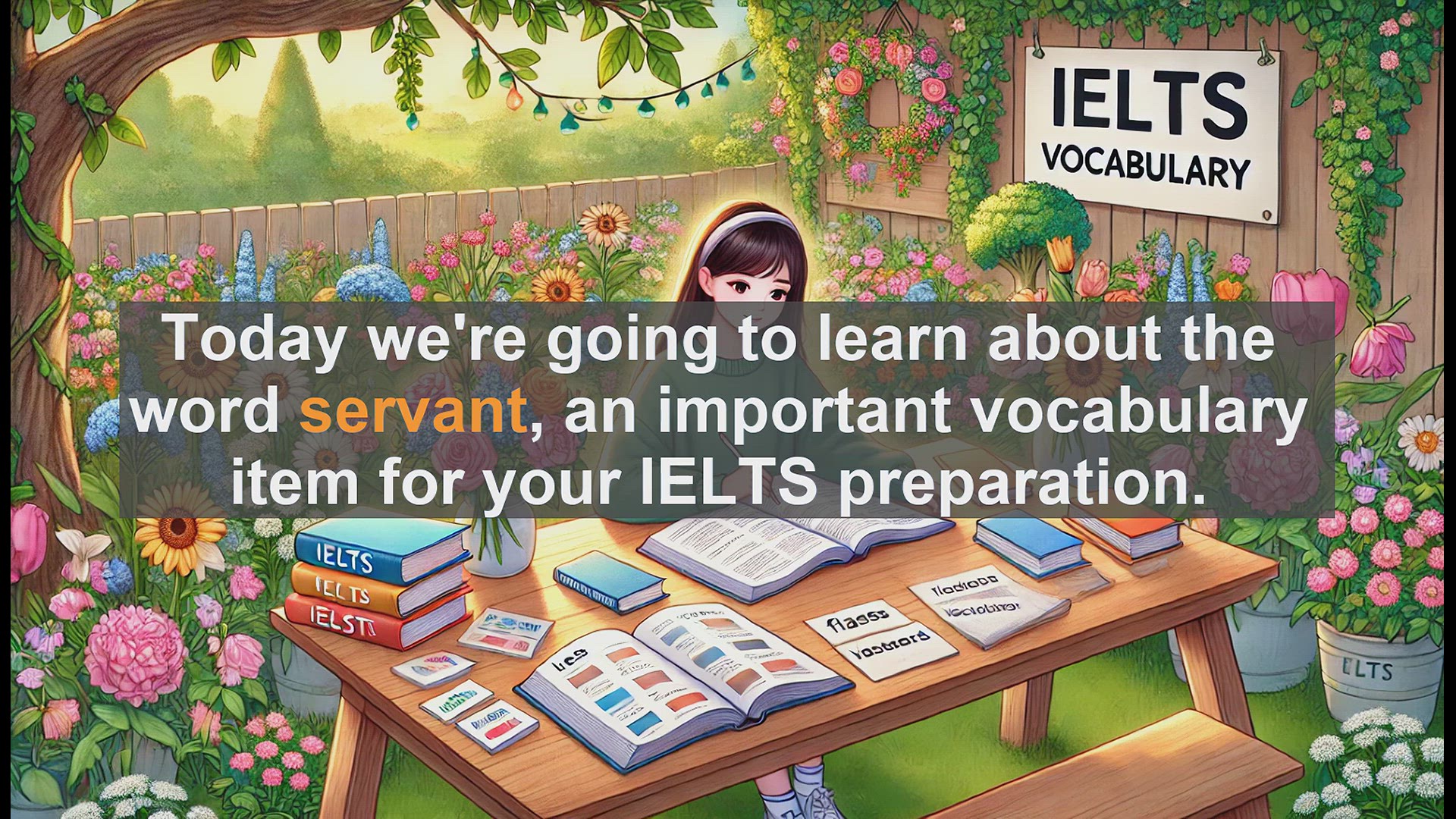 'Video thumbnail for 2500 Must Know IELTS 5.5 Vocabulary - IELTS Vocabulary: Understanding the Word 'Servant''