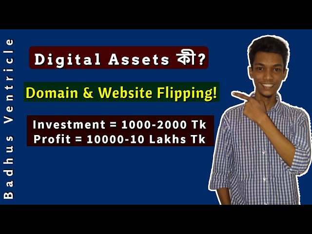 'Video thumbnail for Domain Flipping | Website Flipping | Digital Asset Tutorial'