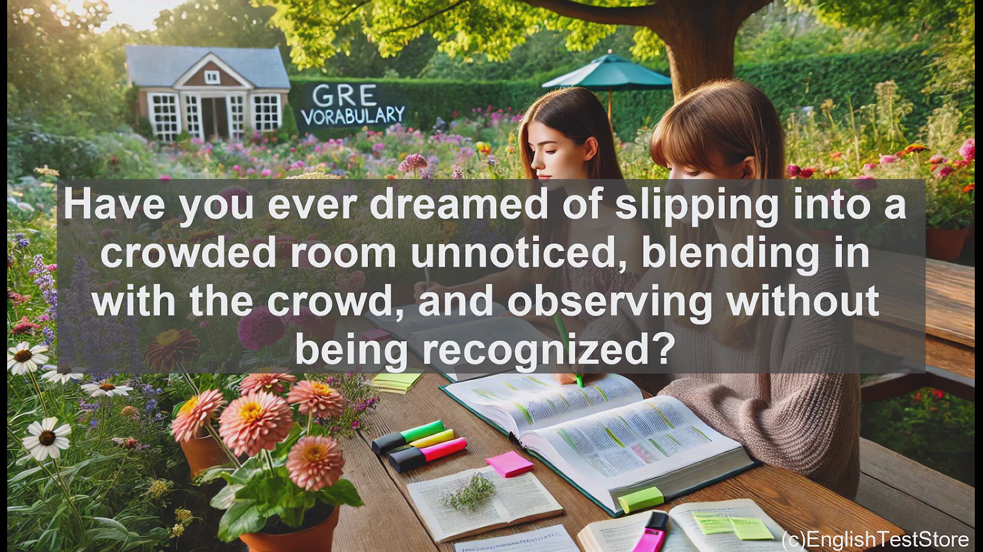 'Video thumbnail for GRE Vocabulary Lesson: Exploring the Intriguing Word 'Incognito''
