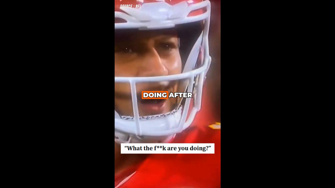 Video thumbnail for Patrick Mahomes Reacted to Dirty Late Hit
