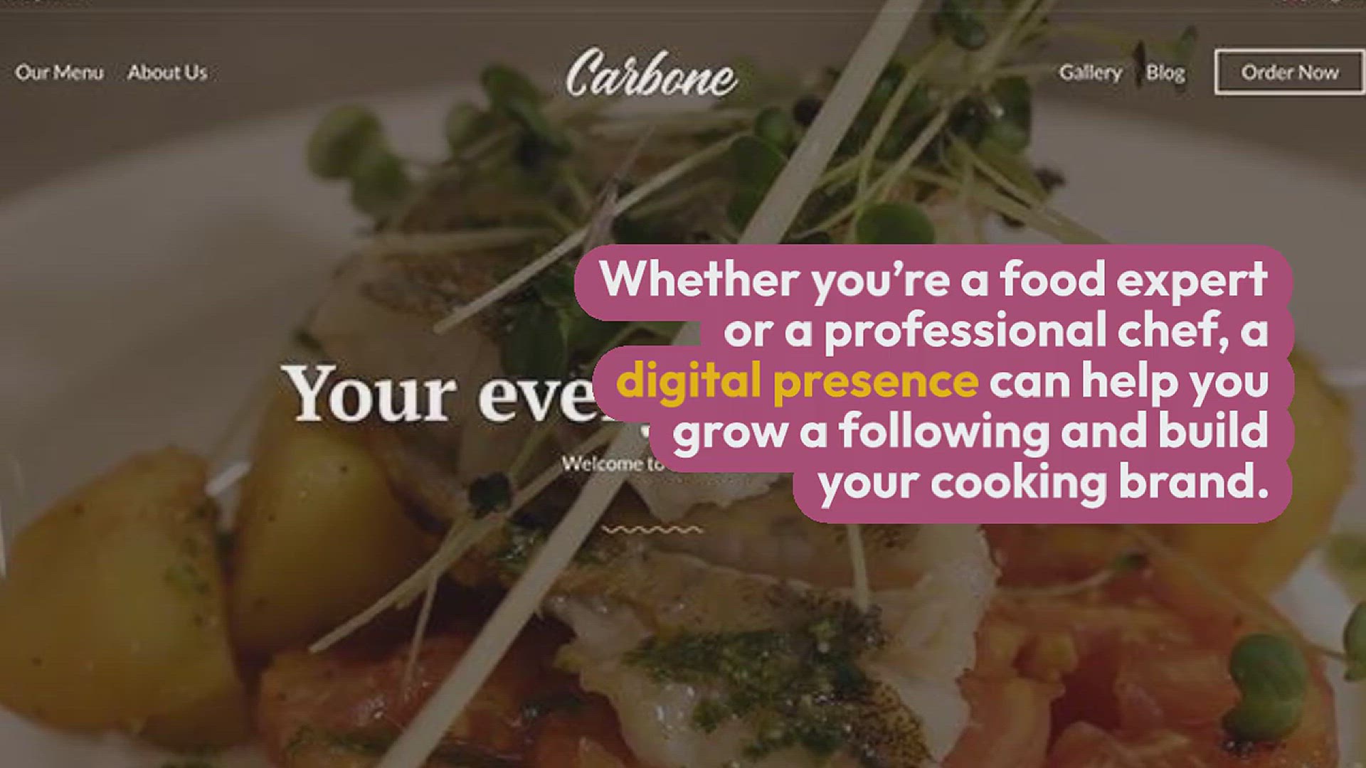 'Video thumbnail for 24 Best WordPress Themes for Recipe Blogs'