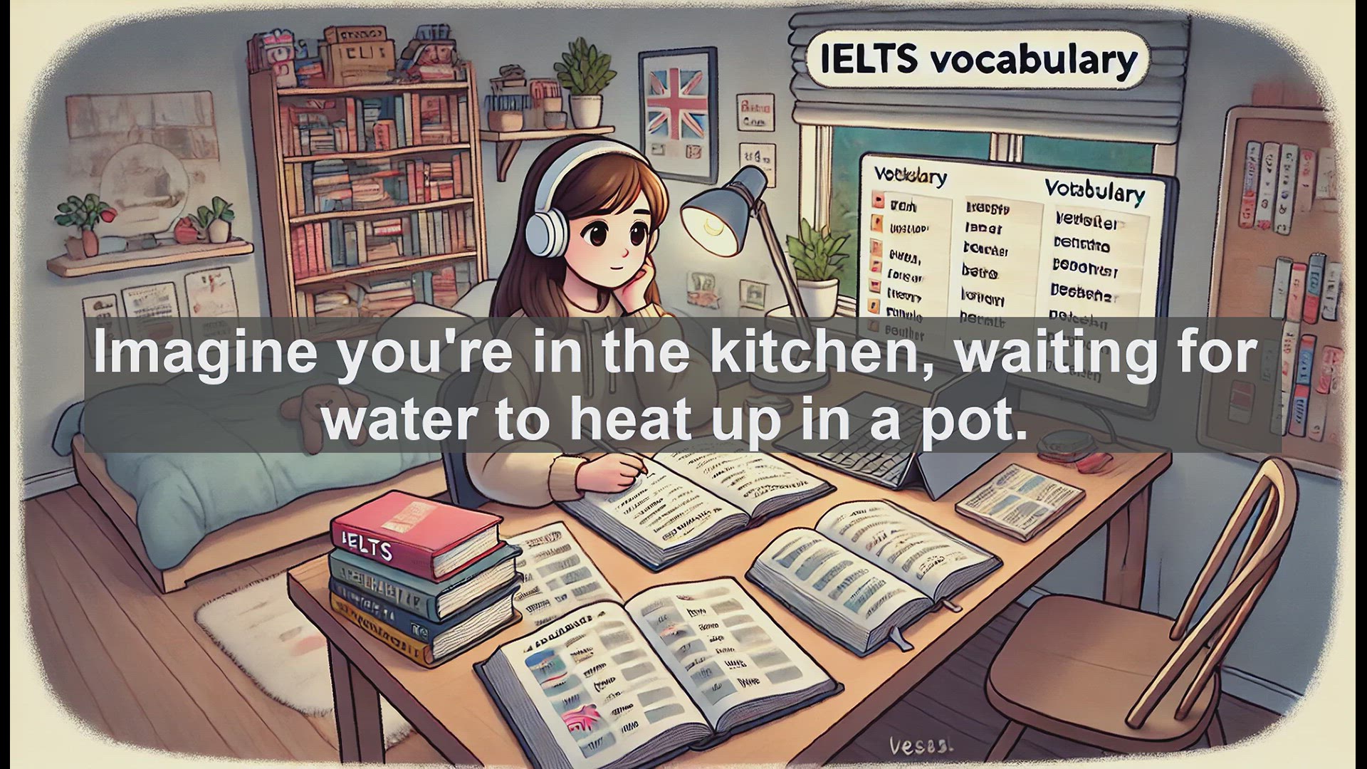 'Video thumbnail for 2500 Must Know IELTS 5.5 Vocabulary - The Word 'Boil': Bubbling Up in English'
