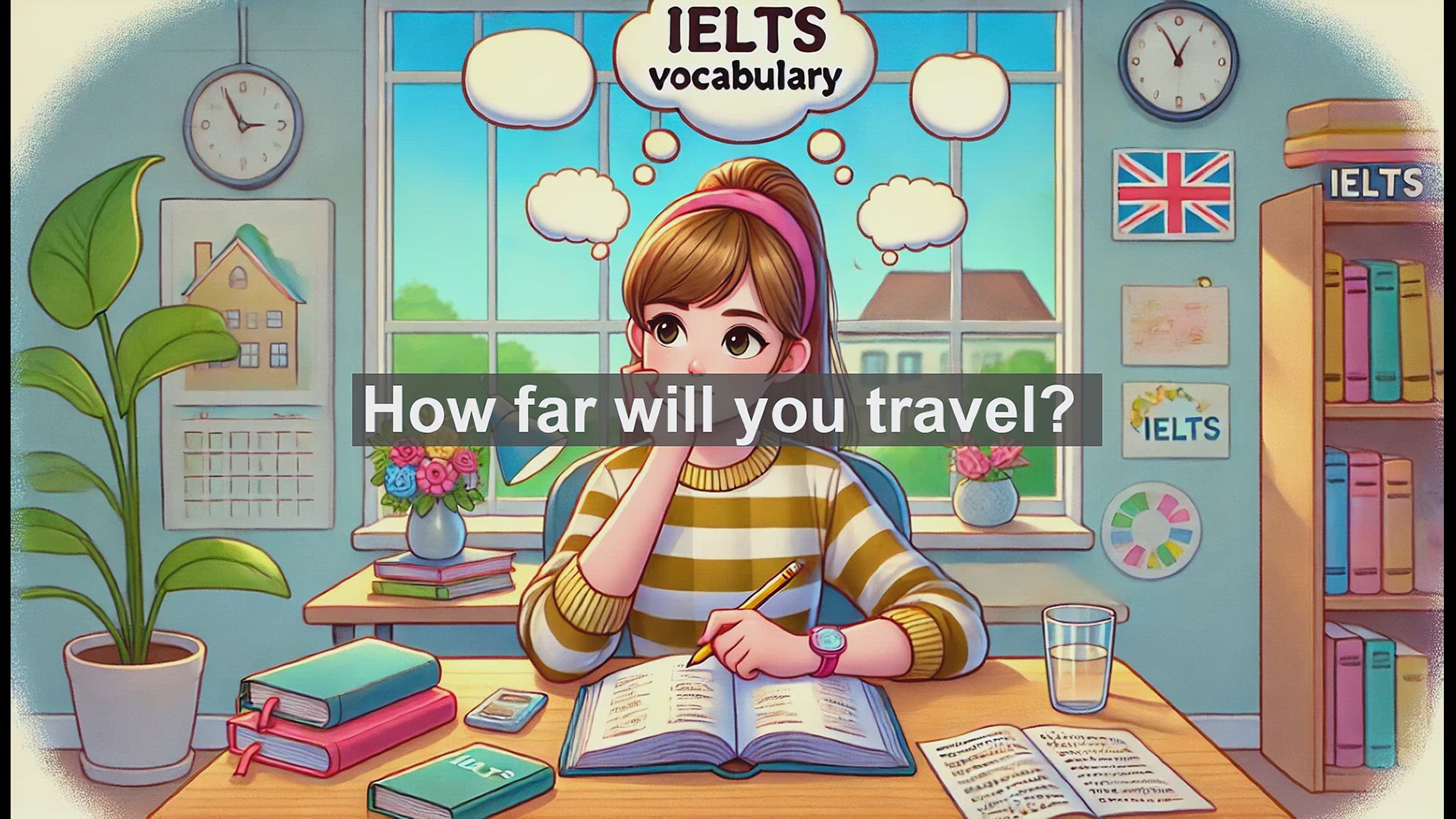 'Video thumbnail for 2500 Must Know IELTS 5.5 Vocabulary - Understanding 'Mile': Essential Vocabulary for IELTS Success'