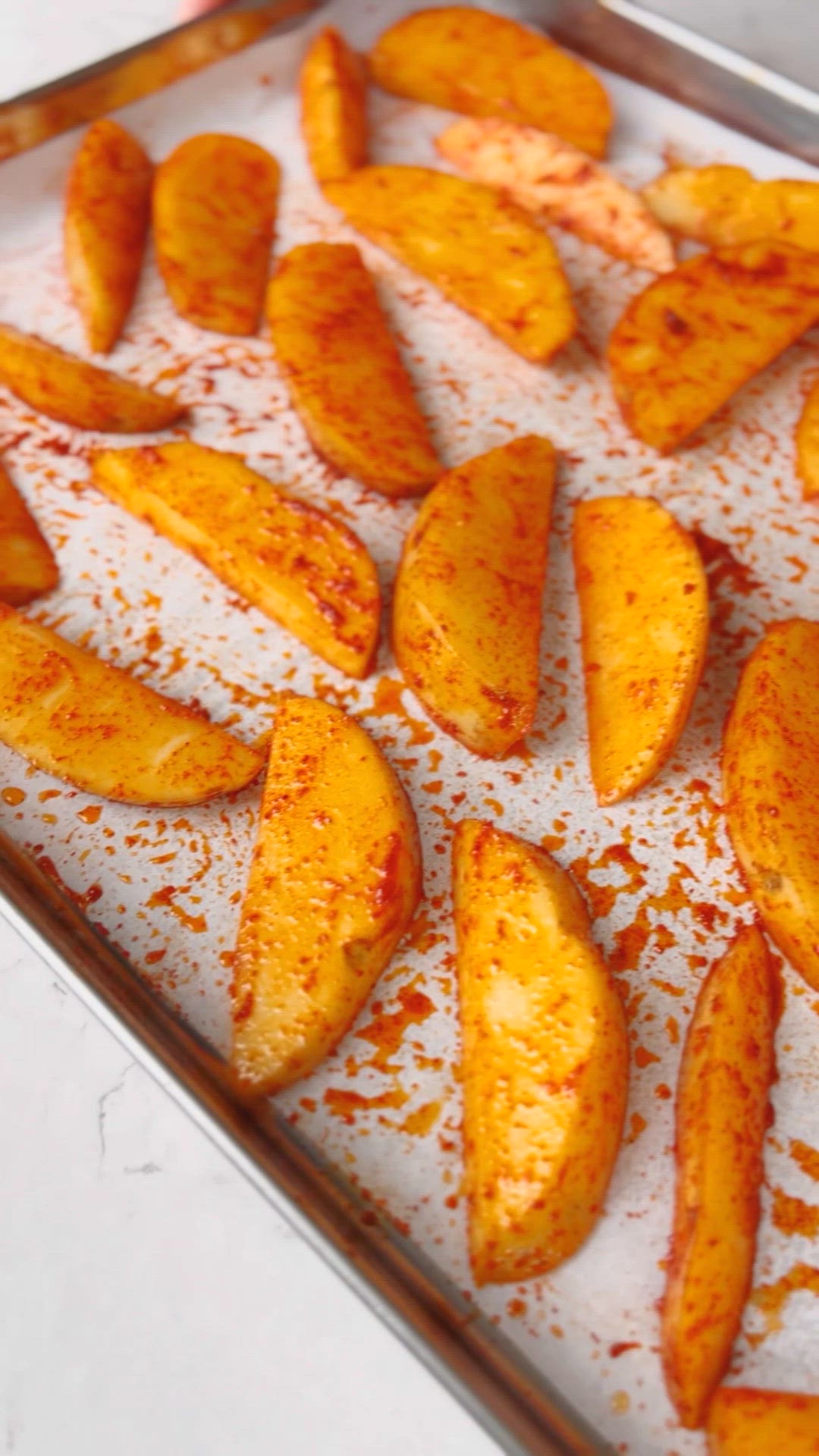 'Video thumbnail for PAPRIKA POTATO WEDGES'