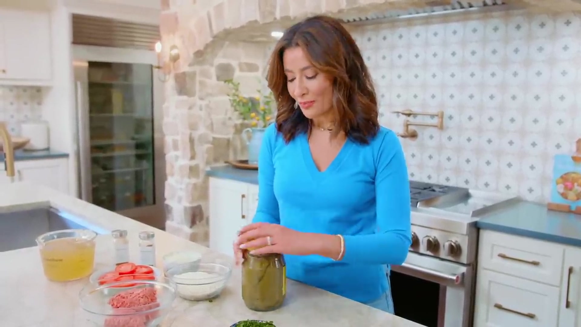 Video thumbnail for Dolmas Recipe ¦ How To Make Stuffed Grape Leaves! (720p 24fps)