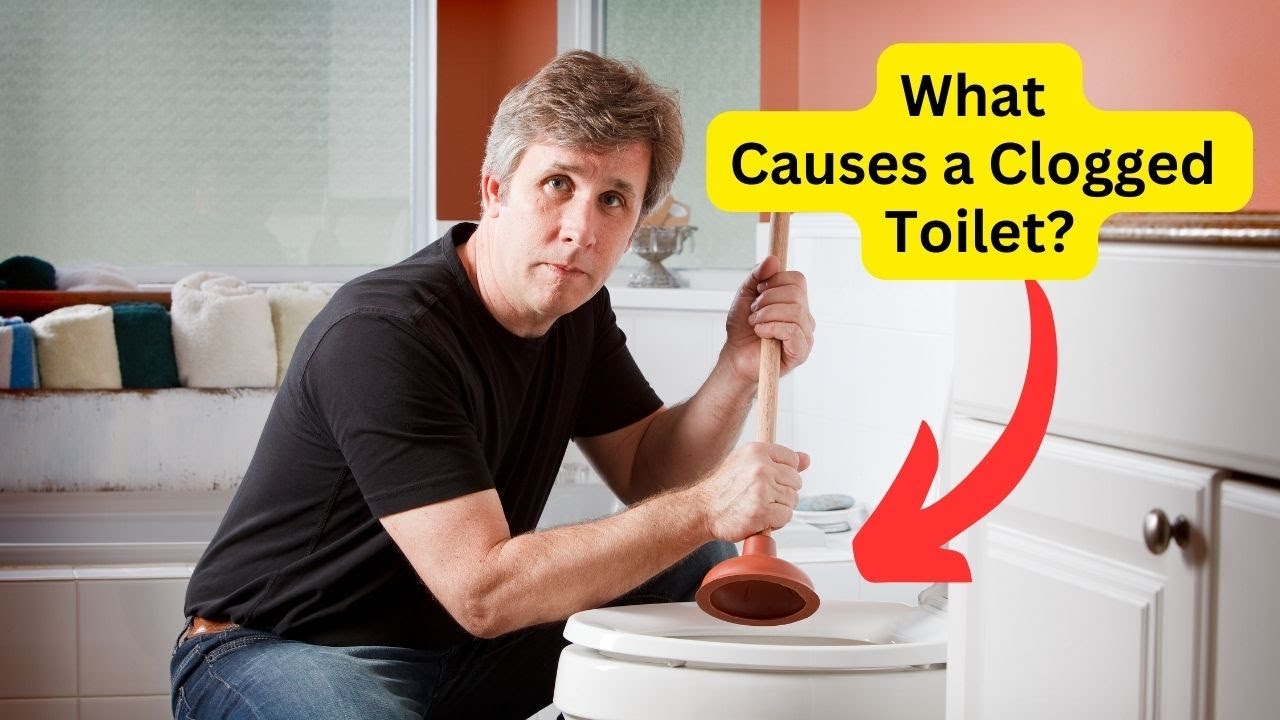 'Video thumbnail for What Causes a Clogged Toilet? | Tips to Prevent Toilet Clogs'