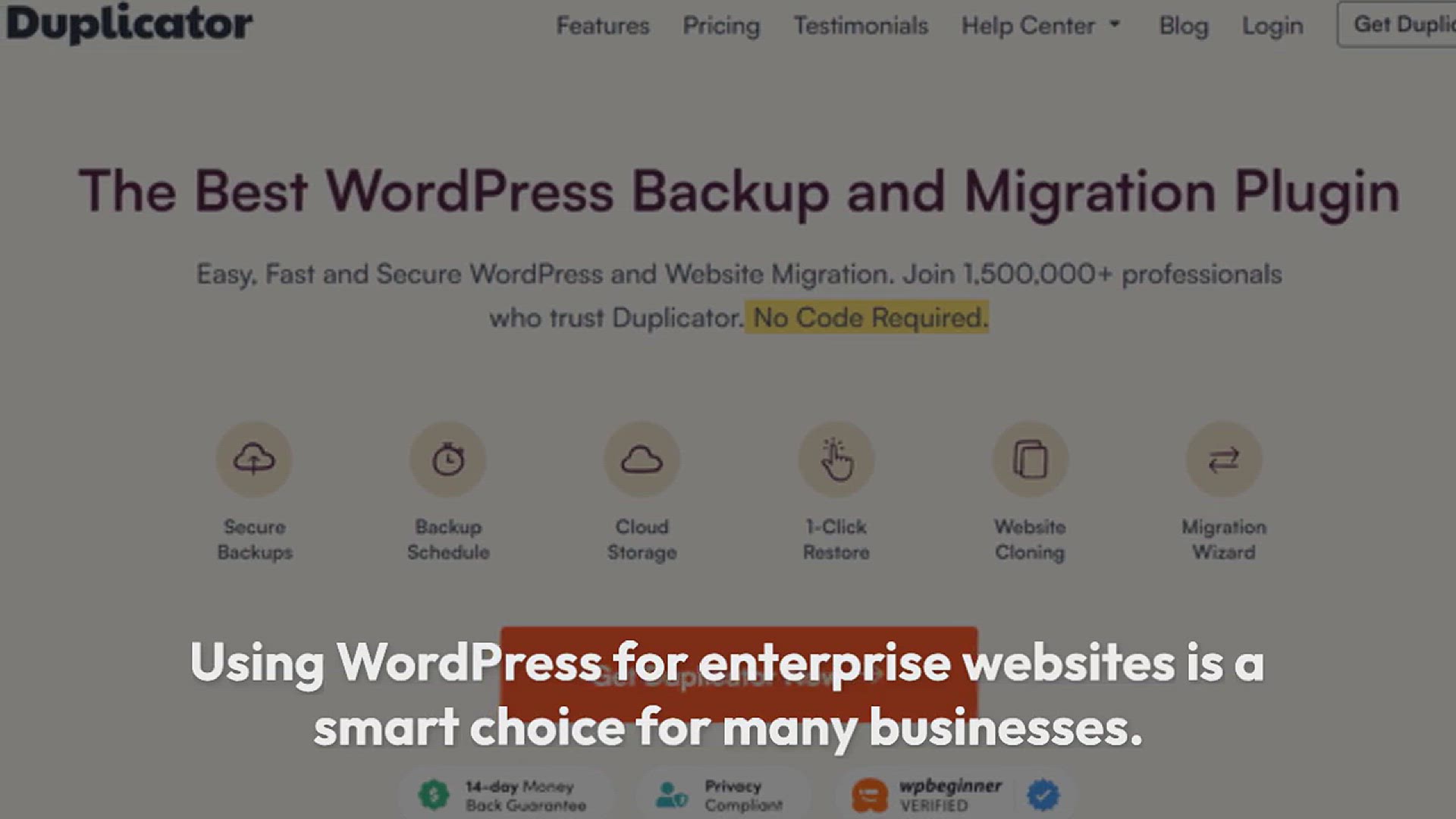 'Video thumbnail for WordPress for Enterprise – 6 Tips You Should Know'