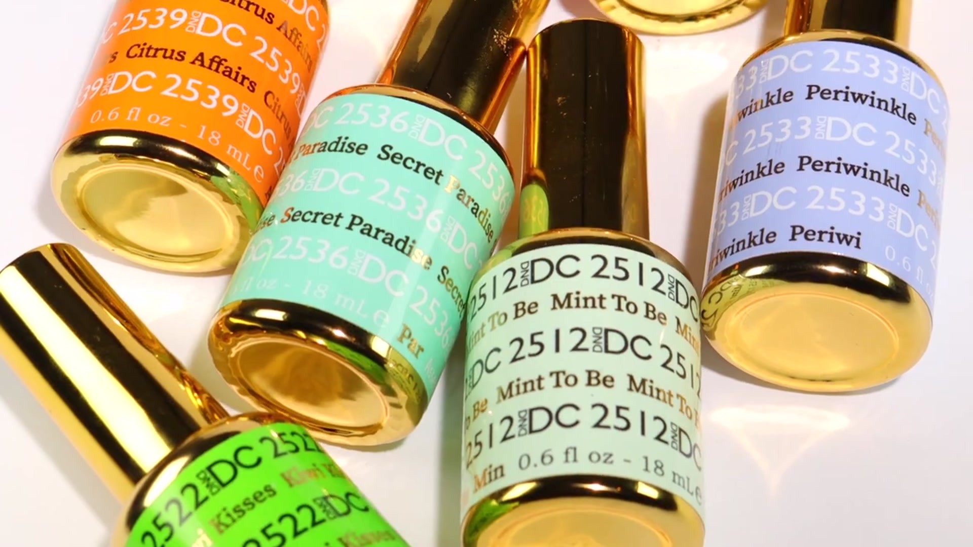 Video thumbnail for Summer Color-blocking Nail Art + DND Gel Free Spirit Collection (720p 24fps)