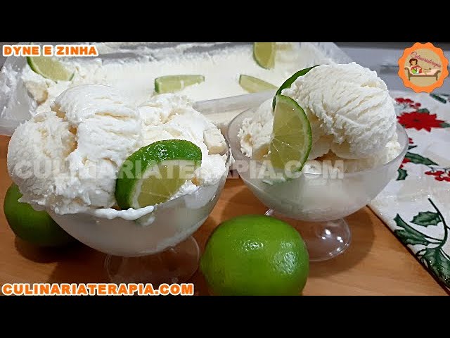 'Video thumbnail for Sorvete Cremoso de Limão, rende 4 litros de sobremesa refrescante'