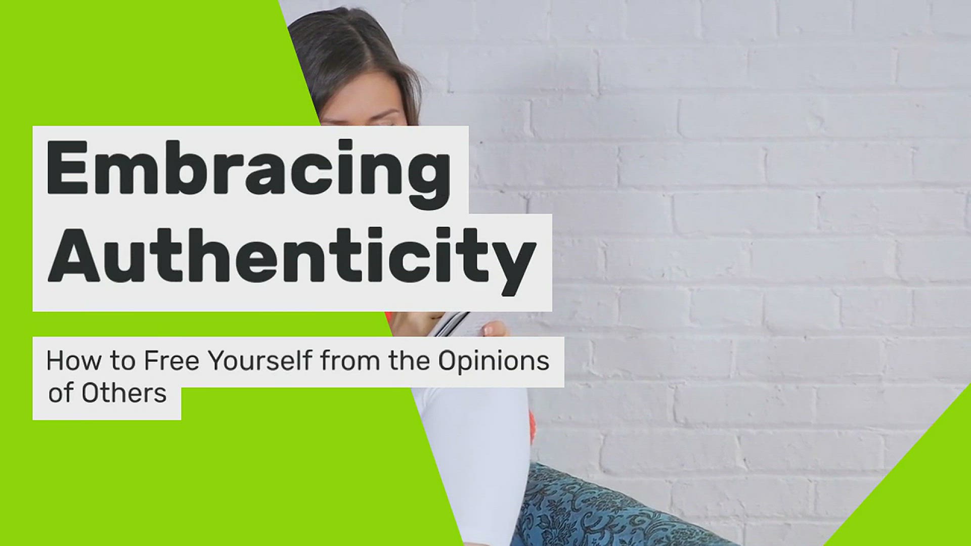 'Video thumbnail for How To Stop Caring What People Think Of You'