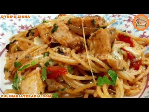 'Video thumbnail for FRANGO COM MACARRÃO DE UM JEITO DIFERENTE MUITO SABOROSO E SUPER ÚMIDO'