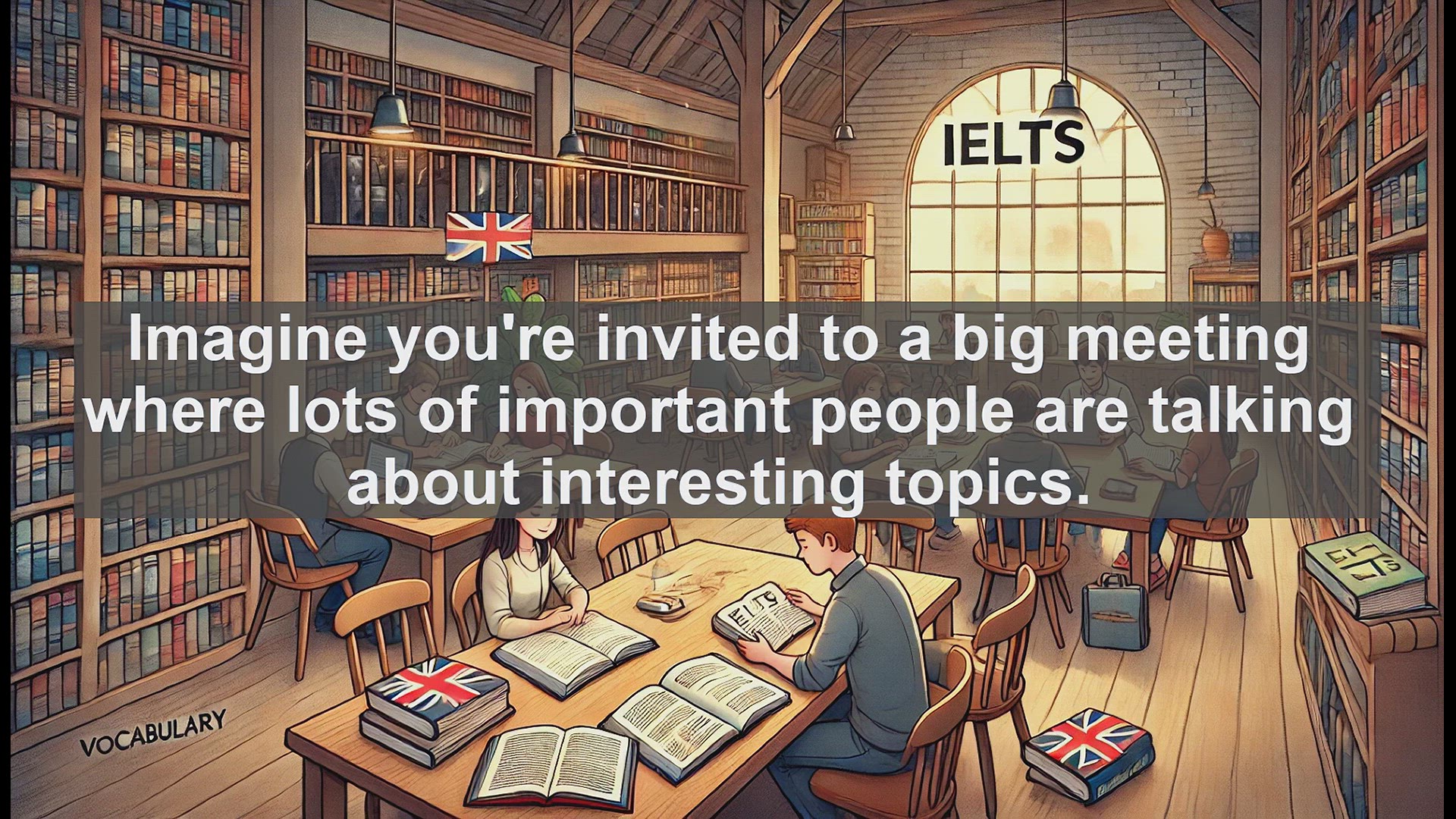 'Video thumbnail for 2500 Must Know IELTS 5.5 Vocabulary - Understanding 'Conference': A Key Word for IELTS'