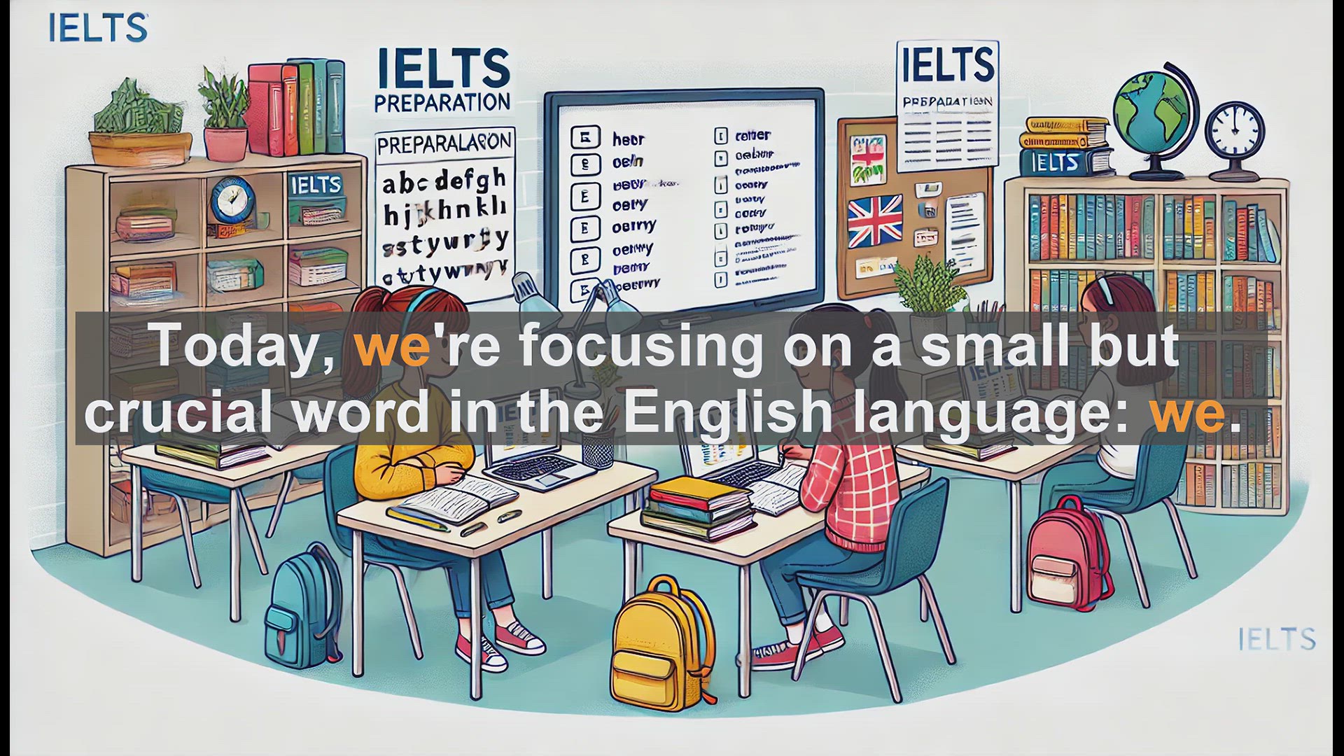 'Video thumbnail for 2500 Must Know IELTS 5.5 Vocabulary - IELTS Vocabulary: Mastering the Pronoun 'We''