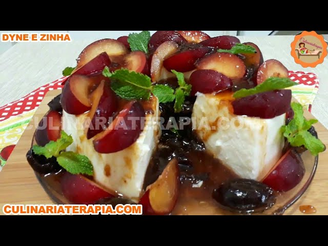 'Video thumbnail for MANJAR DE COCO COM CALDA CREMOSA DE AMEIXA, SOBREMESA ESPECIAL PARA FESTAS'
