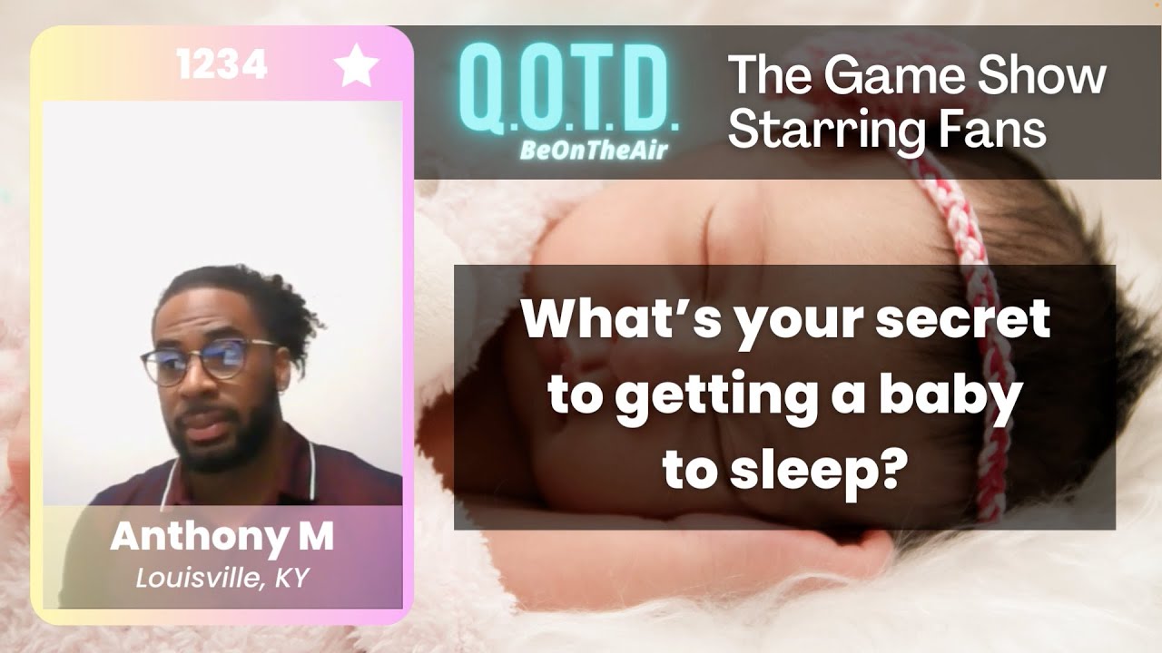 Video thumbnail for Our Favorite Answers: Anthony puts babies to sleep with back rubs and more!