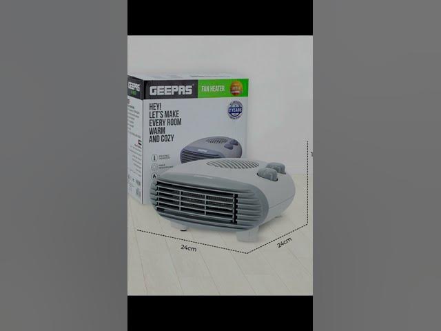 Video thumbnail for Geepas GFH9522 Fan Heater #shorts #ytshorts #roomheater #fanheater @JahangirAlamvlog