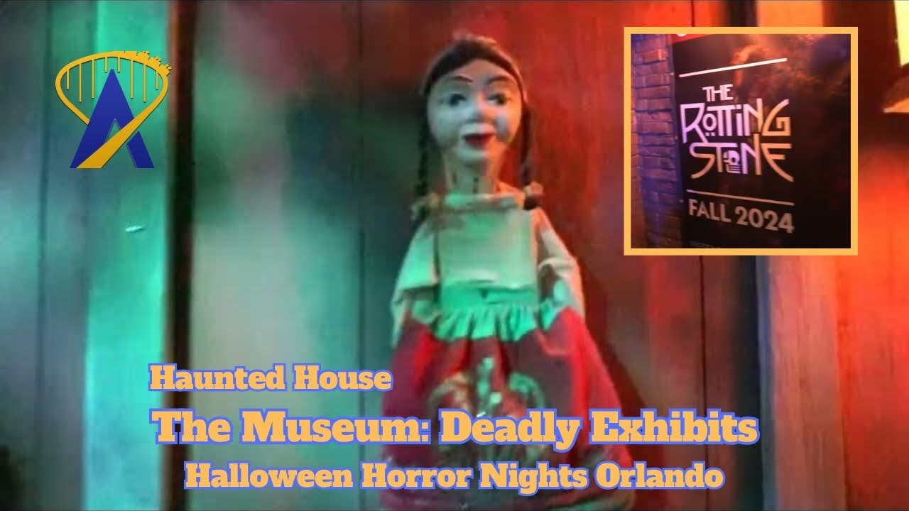 'Video thumbnail for The Museum: Deadly Exhibits Haunted House at Halloween Horror Nights Orlando 2024'