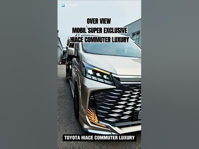 Video thumbnail for Over-View Toyota Hiace Commuter Luxury #automotive #hiace #toyotahiace #commuterluxury