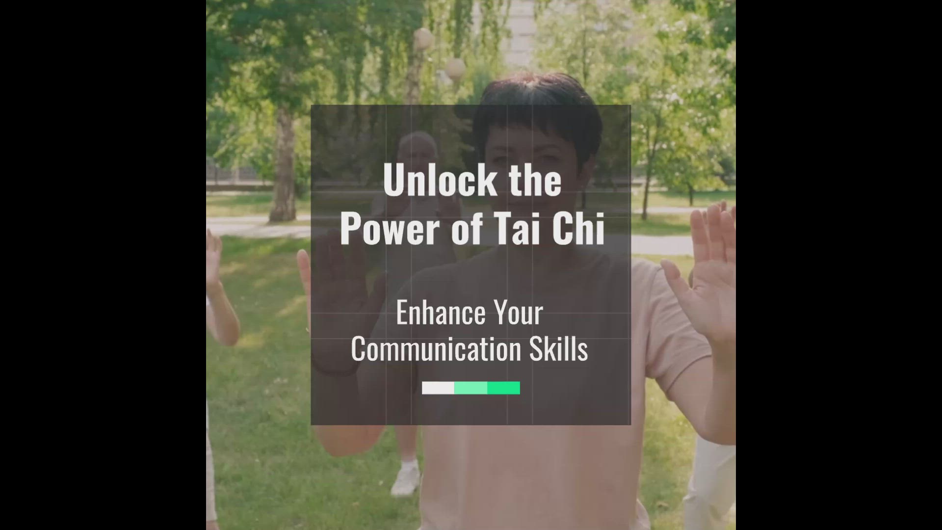 'Video thumbnail for Tai Chi Communication'