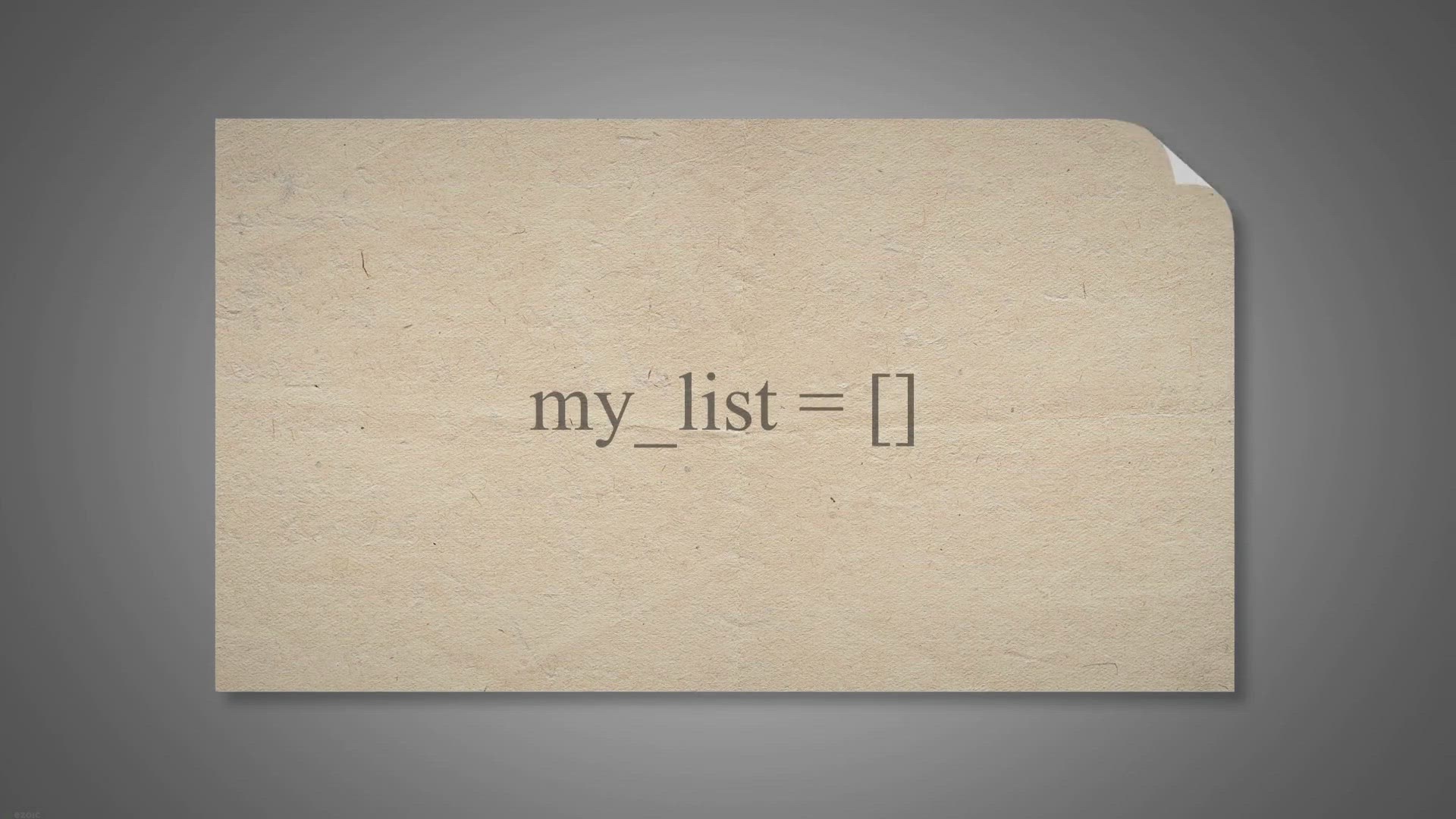 'Video thumbnail for How do you create an empty list in Python?'