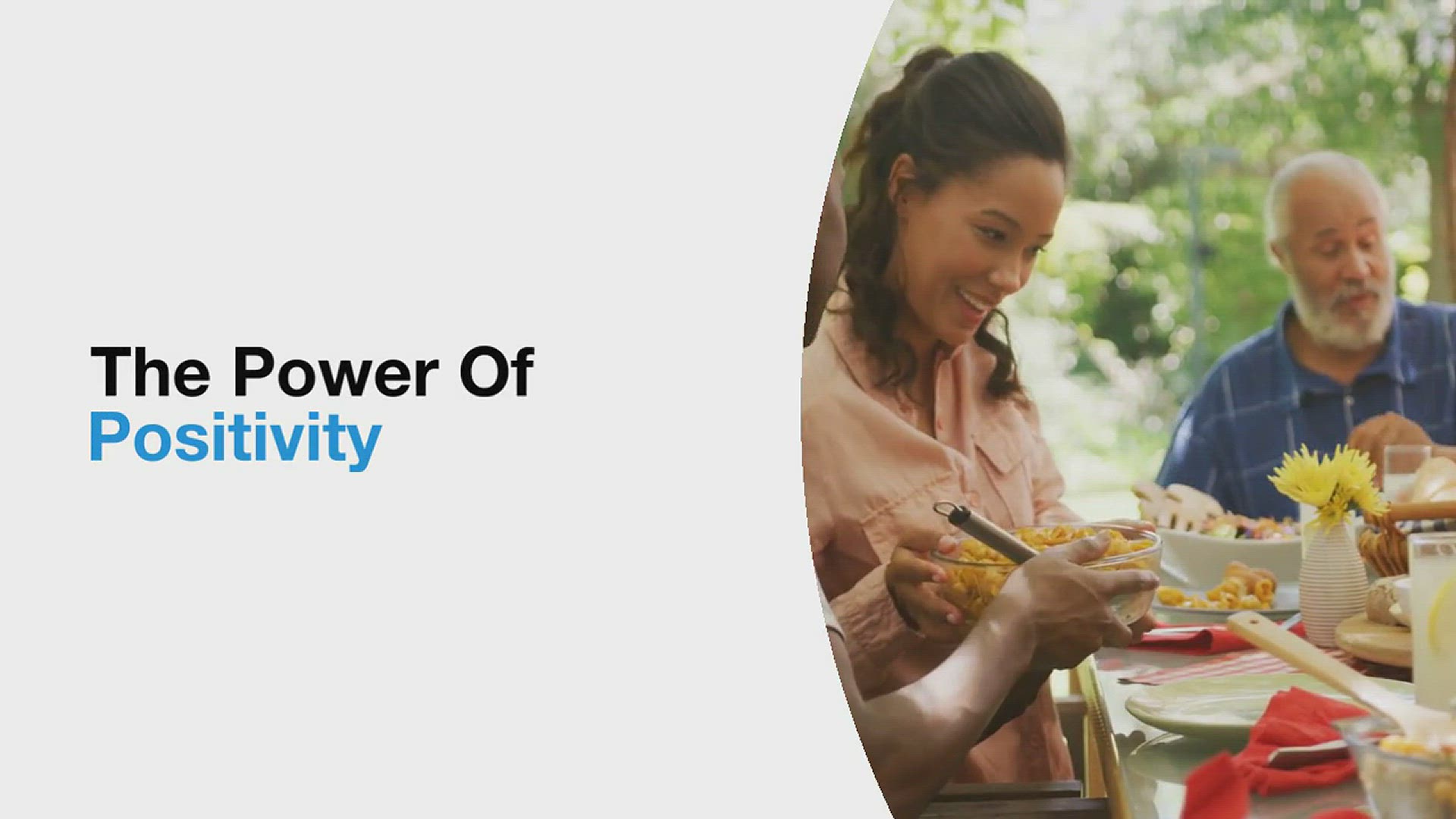 'Video thumbnail for The Power Of Positivity'