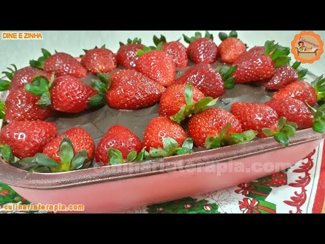 'Video thumbnail for Como Fazer Sobremesa Sensação com Cobertura de Chocolate'