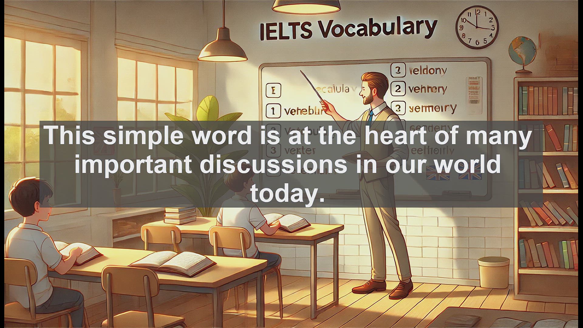 'Video thumbnail for 2500 Must Know IELTS 5.5 Vocabulary - Understanding 'Equal': Key Concepts for IELTS Success'
