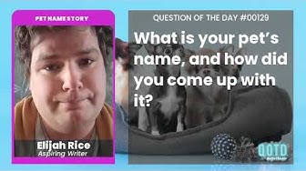 Video thumbnail for Elijah takes his cat's name from a famed video game franchise!