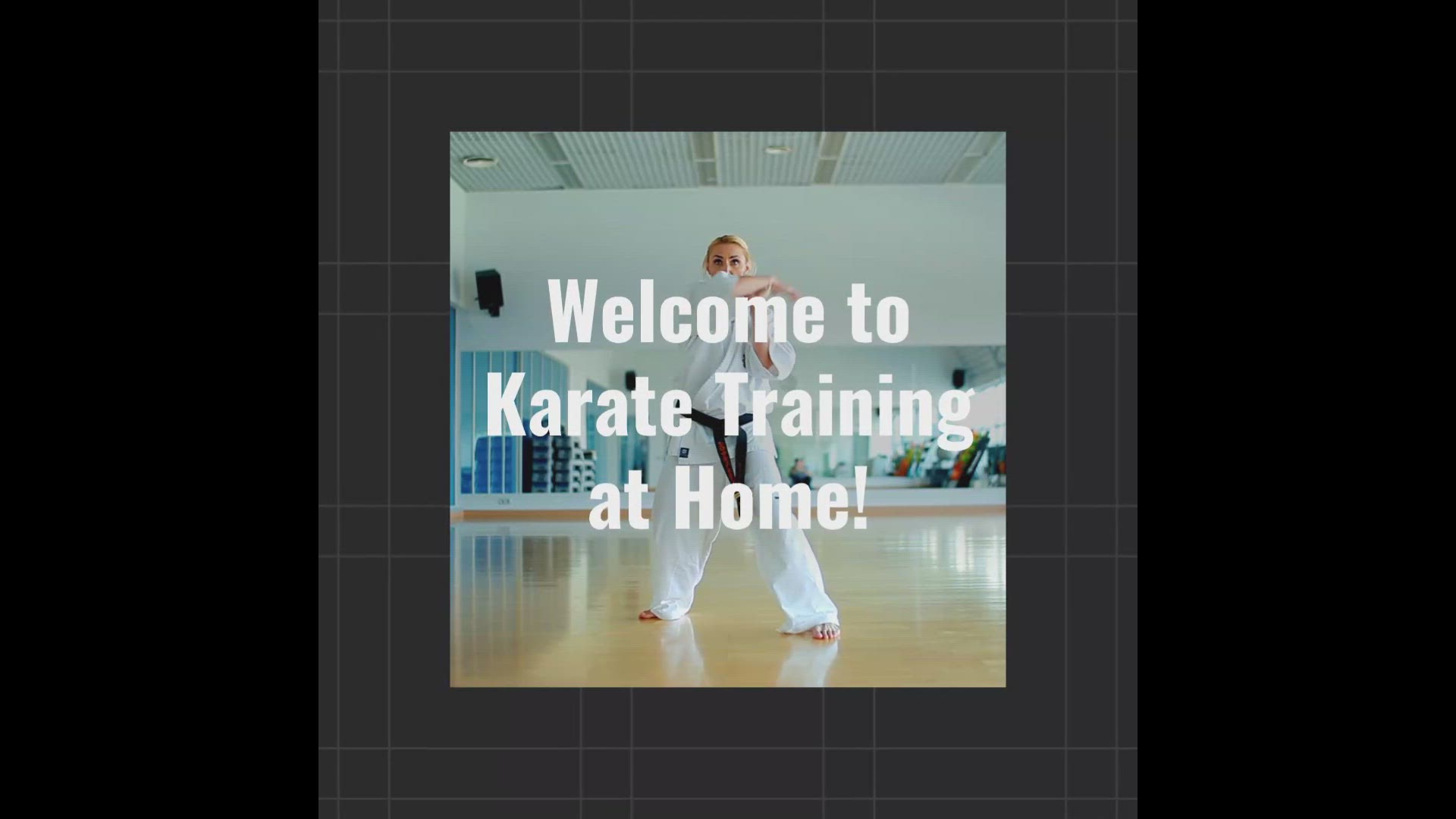 'Video thumbnail for Karate Training at Home: Creating a Personal Dojo'