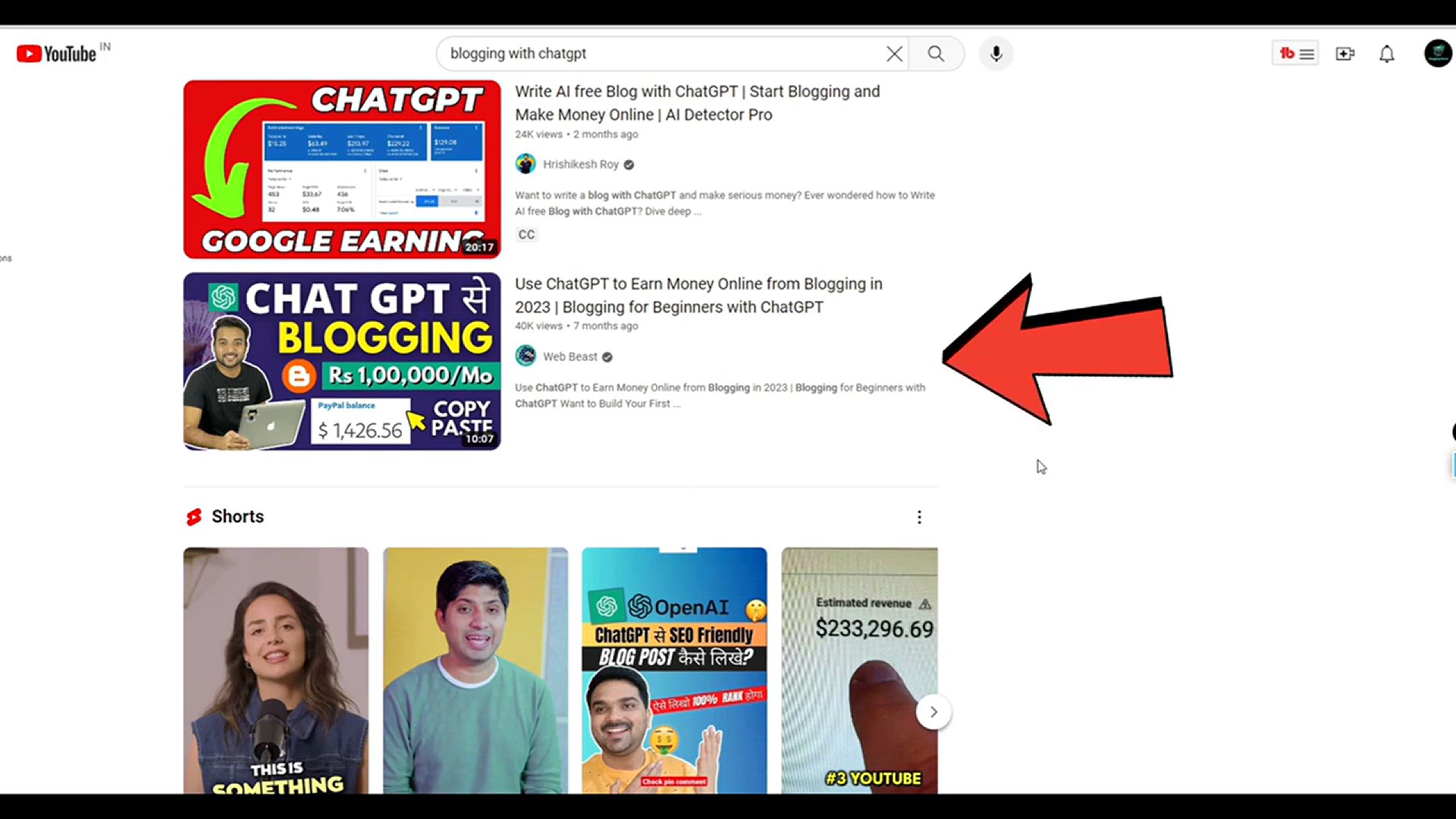 'Video thumbnail for How to Rank A.I Blog Post on Google First Page _ Live Proof'