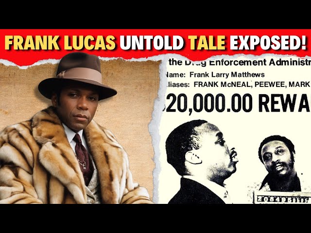 'Video thumbnail for Unveiling the REAL Story of Harlem's Million-Dollar Drug Lord | Frank Lucas Untold Tale Exposed!'