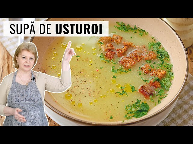 'Video thumbnail for 🧄🥣🧄 Nu are deloc aromă de mujdei! 😀 SUPĂ CREMĂ DE USTUROI - rețeta de post, simplă și ieftină'