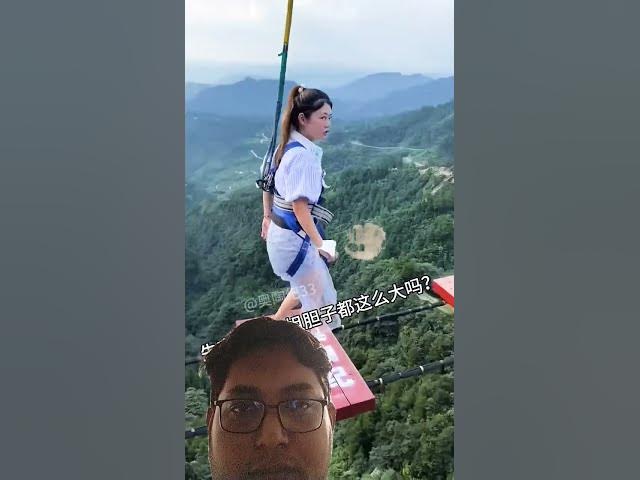 Video thumbnail for #极限运动 #蹦极 #奥陶纪 #funny #comedy #humor #memes #sports #2000m #3000m