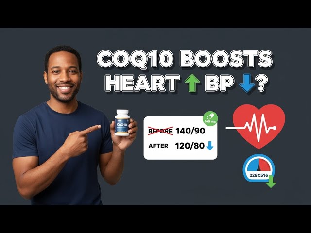 Video thumbnail for CoQ10: The Secret Supplement That BOOSTS Heart Function & LOWERS BP