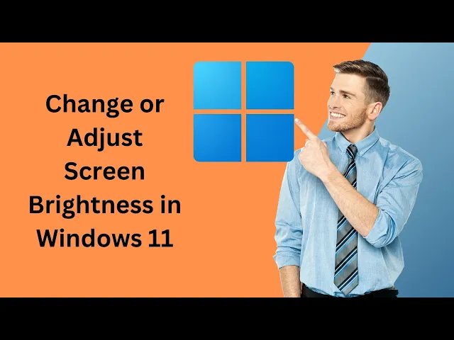 'Video thumbnail for How to Change or Adjust Screen Brightness in Windows 11 | GearUpWindows Tutorial'