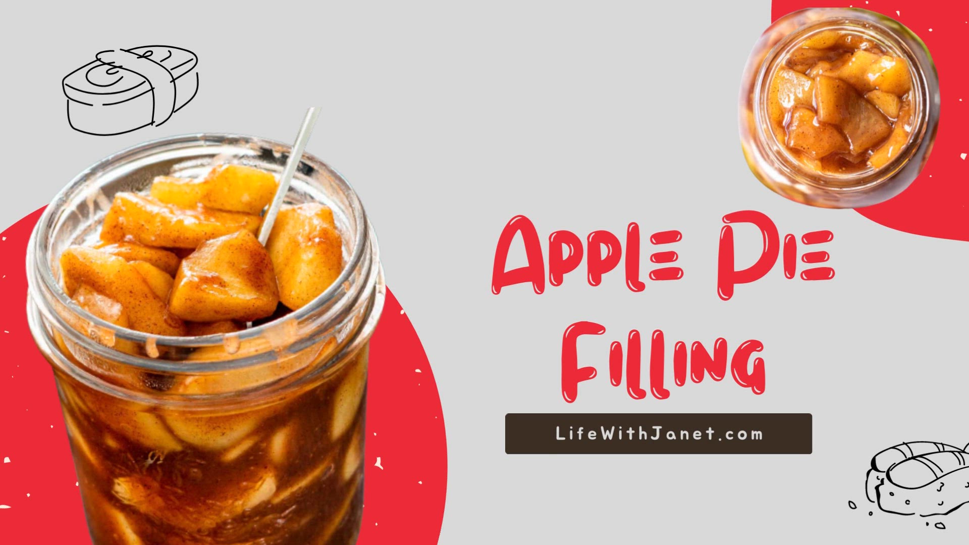 'Video thumbnail for Homemade Apple Pie Filling Recipe - Simple & Delicious!'