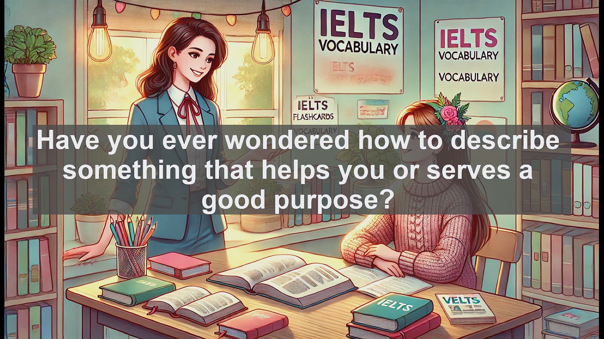 'Video thumbnail for 2500 Must Know IELTS 5.5 Vocabulary - Understanding the Word 'Useful': An IELTS Vocabulary Lesson'