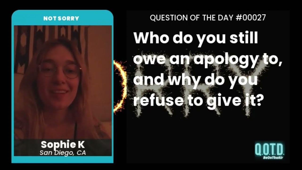 Video thumbnail for Sophie would apologize to her siblings, if she wasn't so stubborn about it!