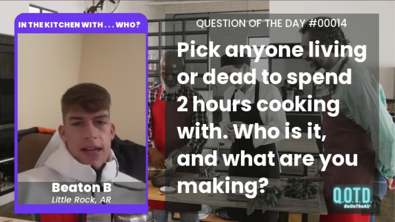 Video thumbnail for Beaton is cooking with Gordon Ramsay, the man himself. Don't be an idiot sandwich!